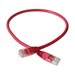 Patchkabel twisted pair Zybrnet Grayle PVC molded rood 0.5 m 010.01.702103